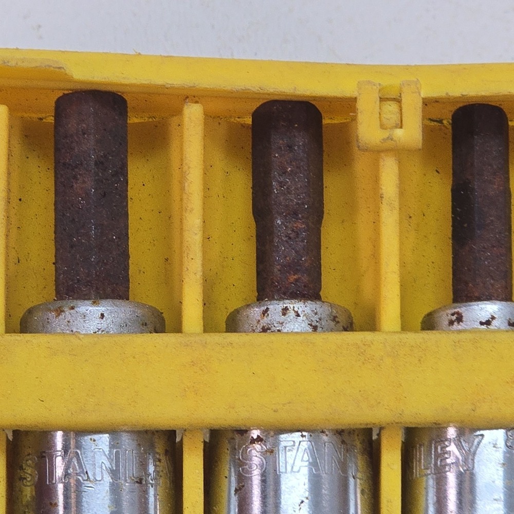 Stanley 5 Pc 3/8" Drive Hex Bit Socket Set 4mm 5mm 6mm 7mm 8mm - Picture 8 of 10